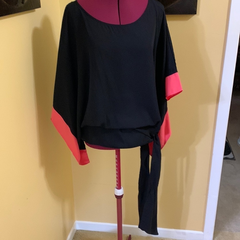 VaVa  Womens Off The Shoulder Flowy Casual Batwing Sleeves Blouses Loose NWOT